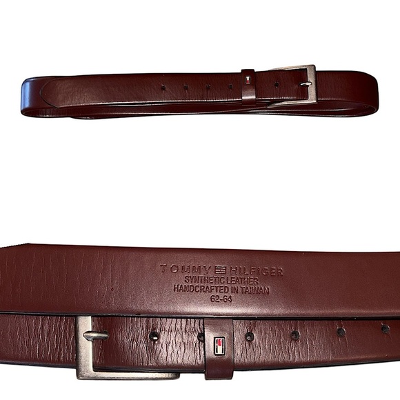Tommy Hilfiger Brown Belt Big Tall 62-64 - Picture 2 of 9